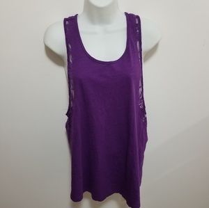 Color Story purple tank top